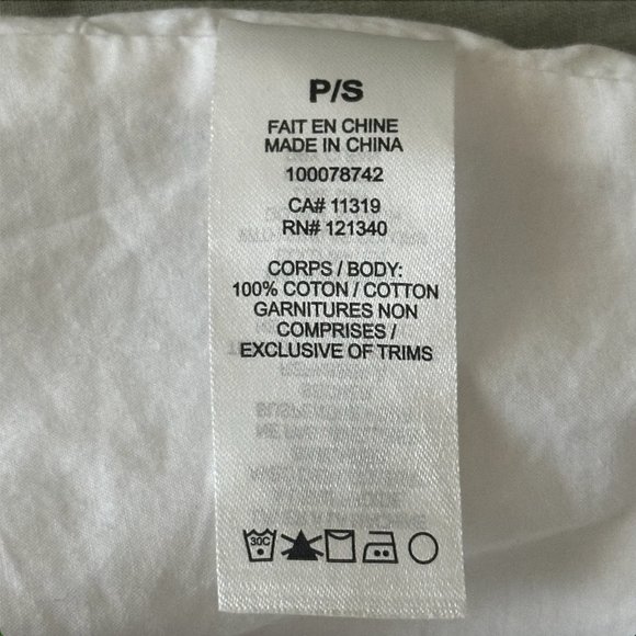 NWOT Garage White Hook & Eye Bustier Top (Small) - Picture 7 of 8